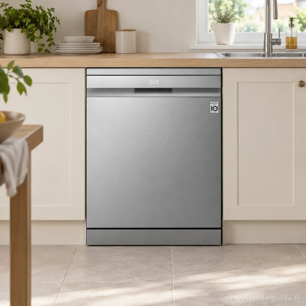 LG DF587HVS, en pleine utilisation